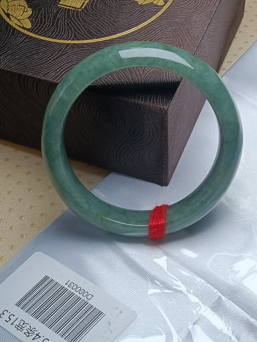Watery Apple Green Even Color Nature Type-A Jadeite Bangles (Size:55-56mm)