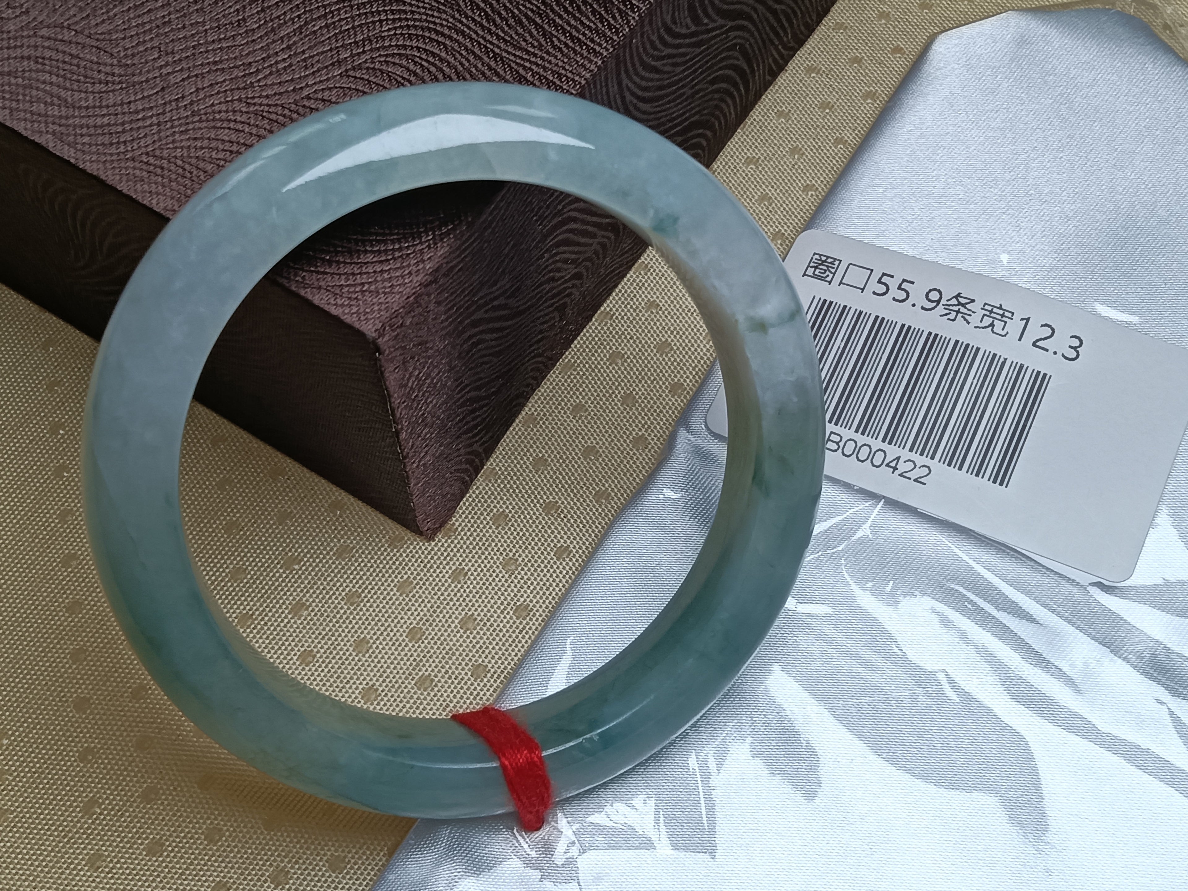 Traditional Bracelet Apple Green Burmese JGIA Certified Jadeite Bangle (Size:55-56mm)