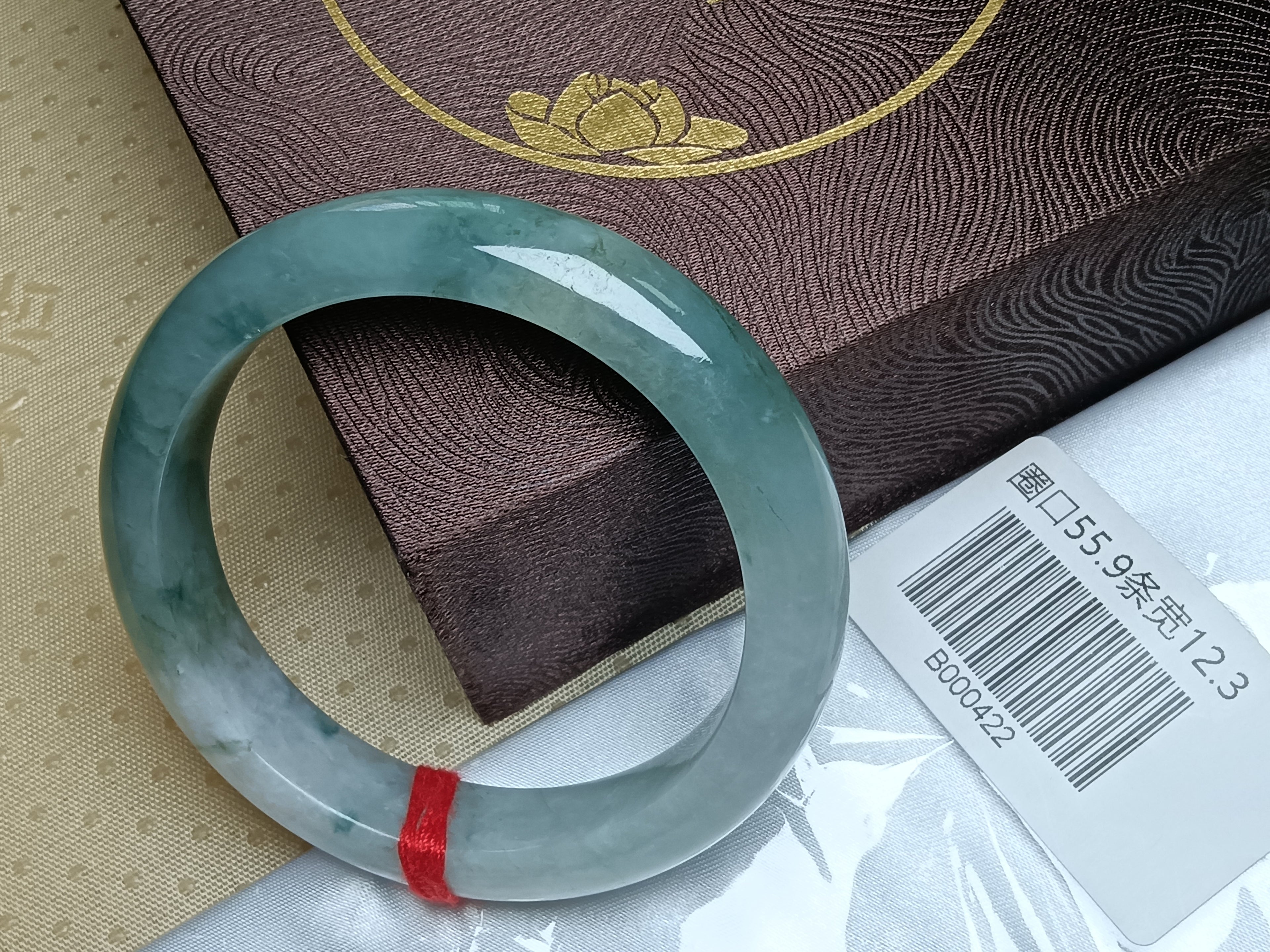 Traditional Bracelet Apple Green Burmese JGIA Certified Jadeite Bangle (Size:55-56mm)