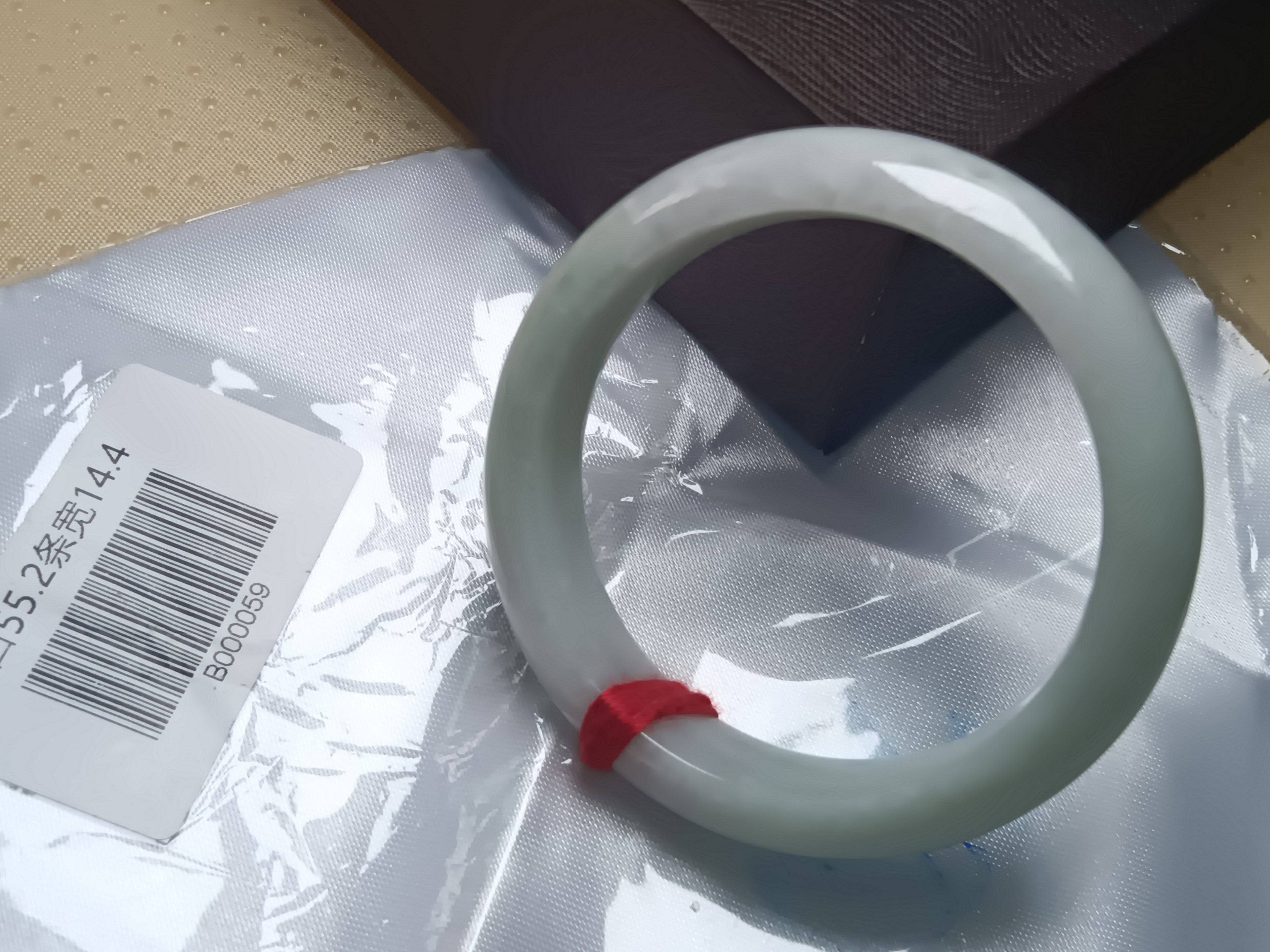 Bluesh Green with Flowing Flower Burmese JGIA Certified Jadeite Bangle (Size:54-55mm)